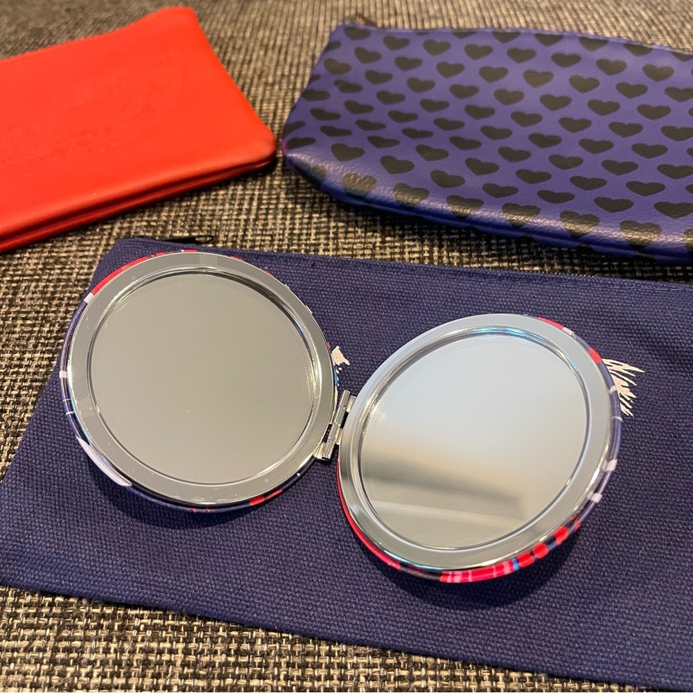Makeup Pouch And Compact Mirror Bundle - image 5